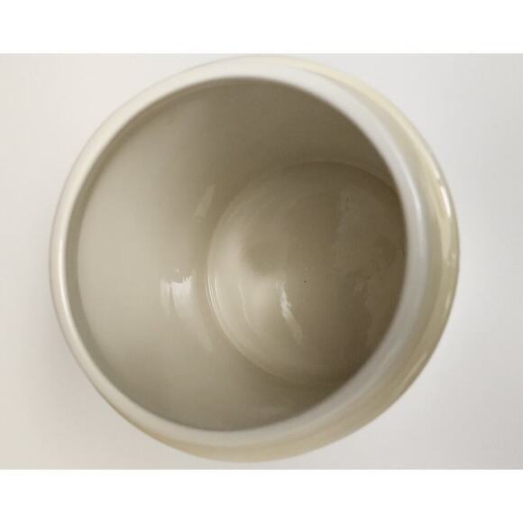 Stone Lite Beautiful Floral & Fruit Canister or Storage Jar 9'' tall 6.5'' wide - Picture 6 of 9